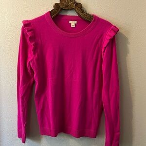 J. Crew Ruffle Sweater